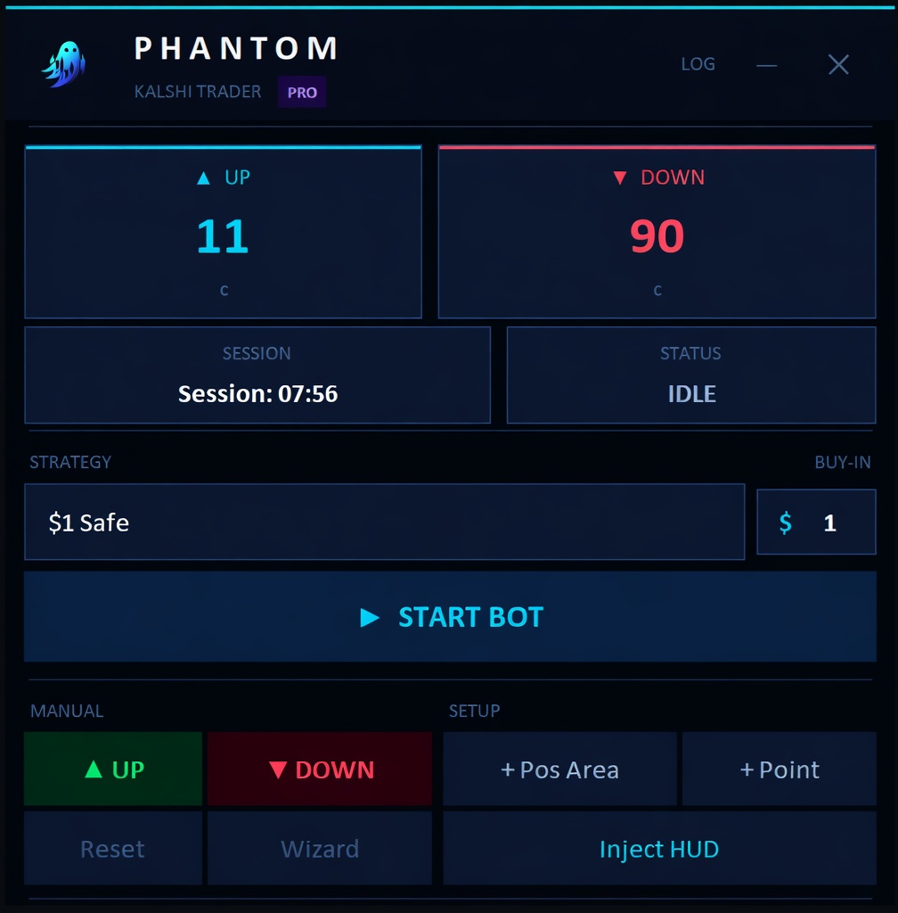 Phantom control panel